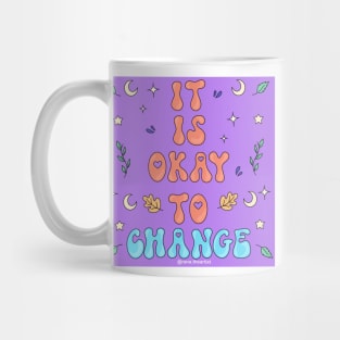 It is okay to change Mug